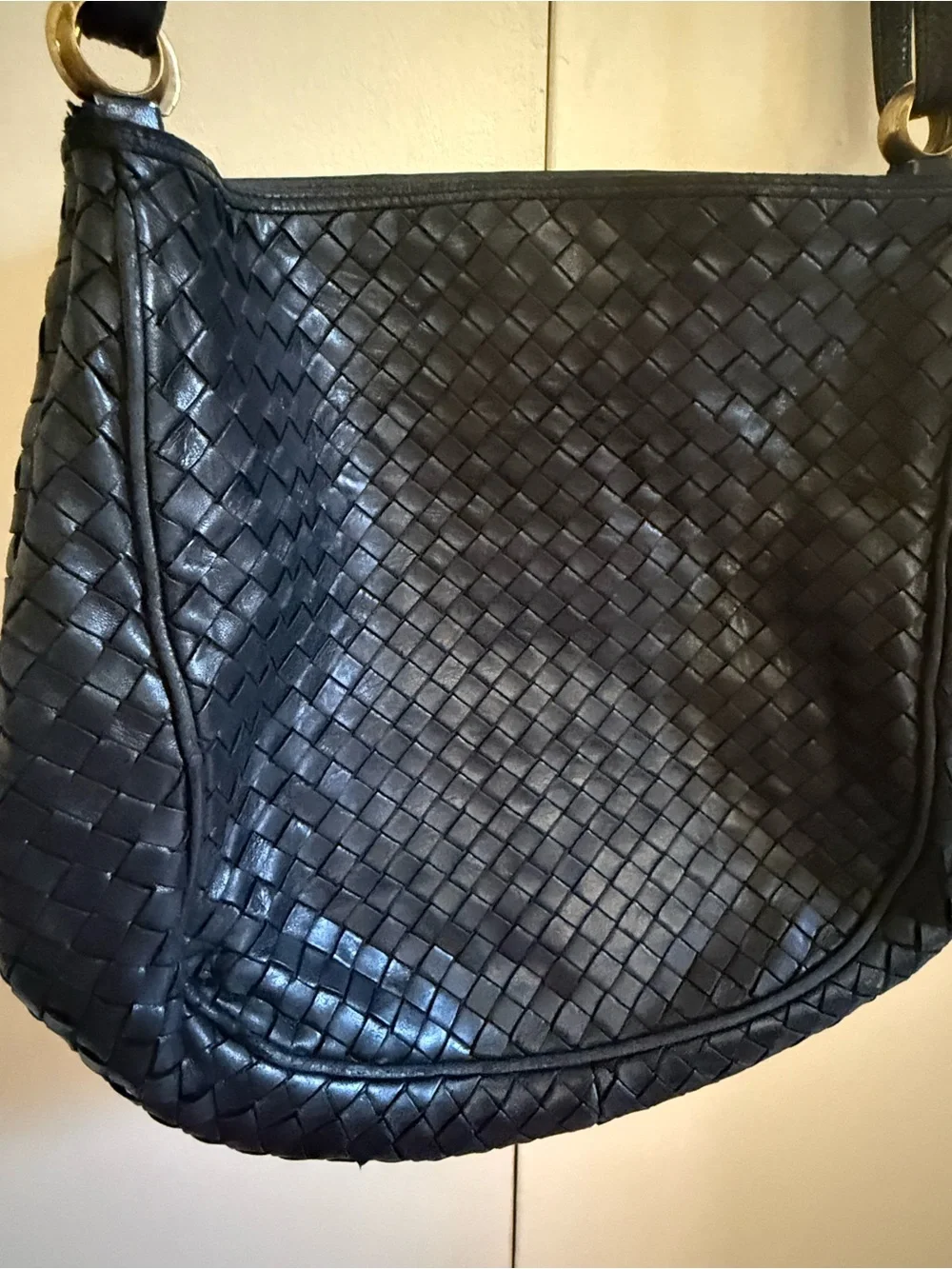 Bottega Veneta Shoulder Bag in Black